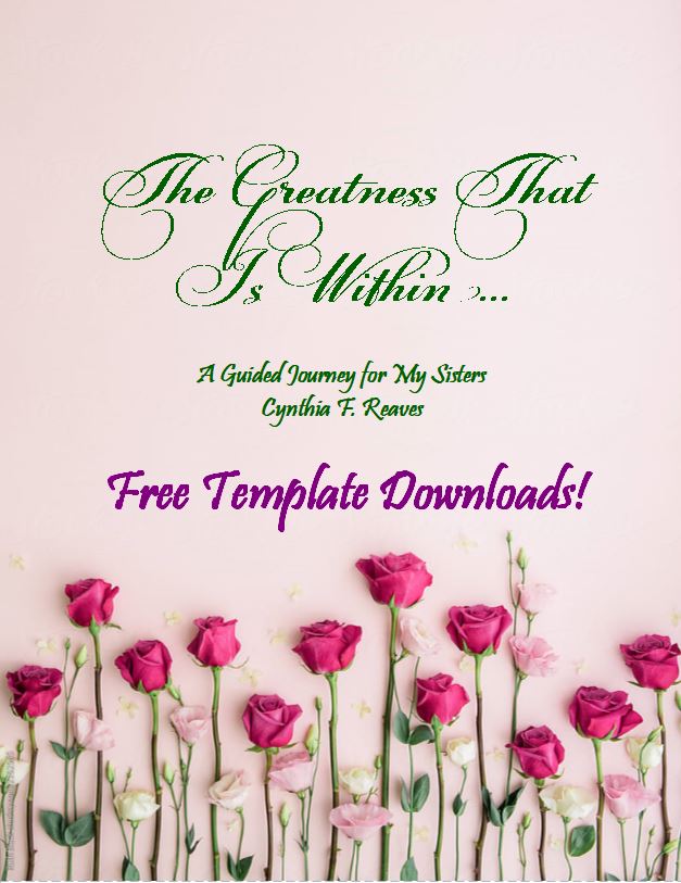 The Greatness That is Within - FREE Template Downloads!